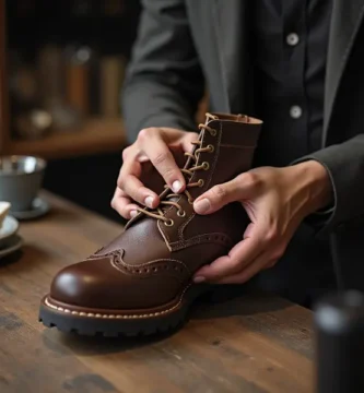 como limpiar botas de cuero en casa